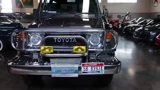 1989 Toyota Land Cruiser BJ74 at the Sun Valley Auto Club