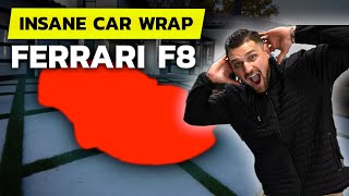 Ferrari F8 NEW COLOR REVEAL + OPEN HOUSE w/ 100+ PEOPLE