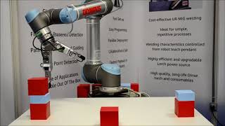 OnRobot Dual Gripper and HEX sensor Block Stacking Application by Olympus Technologies