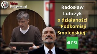 Radosław Lubczyk -  Informacja o działalności \