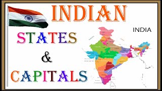 Indian States & Capitals || 29 States of India | Capital Cities of Indian States | General Knowledge