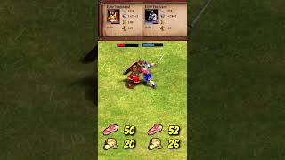 Elite Immortal (Melee) vs Elite Huskarl (AoE2) #Shorts