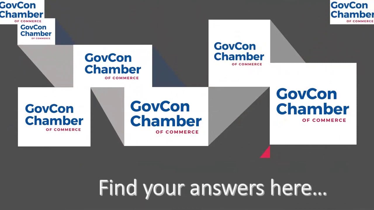 Welcome To The GovCon Chamber Of Commerce | Better Business Development ...