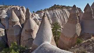 The Geologic Oddity in New Mexico; Tent Rocks National Monument