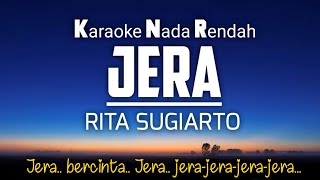 Jera - Elvy Sukaesih 🎤Karaoke Lower Key ♥️Nada Rendah -4‼️