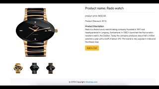Ecommerce website online shop display single product with flask coding python tutorial part 23