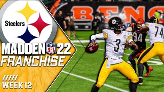 Bengals vs Steelers on TNF | Madden 22 Pittsburgh Steelers Franchise