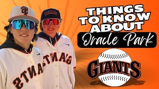 Giants Stadium- Oracle Park - San Francisco Giants - GUIDE TO ORACLE PARK - MLB Ballpark - Stadium