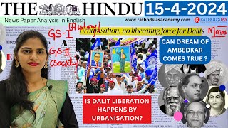 15-4-2024 | The Hindu Newspaper Analysis in English | #upsc #IAS #currentaffairs #editorialanalysis