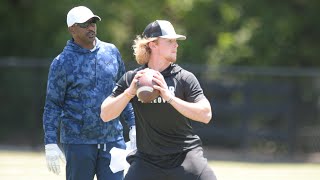 5 star UGA Commit Brock Vandagriff Shows Off His CANNON In Elite 11 Tryout