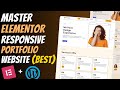 ELEMENTOR Masterclass: Build a PROFESSIONAL PORTFOLIO Website Like a Pro | WordPress Tutorial 2026