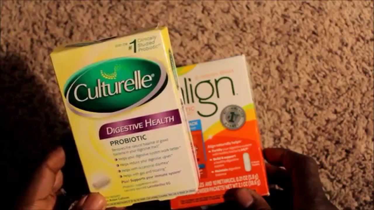 Align And Culturelle Probiotic Supplement Overview - YouTube