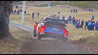 WRC Rallye Monte Carlo 2025 | Crash | Mistakes | Flat Out |