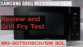 SAMSUNG GRILL MICROWAVE OVEN | Healthy Grill Fry FISH | MG30T5018CP/SM MG30T5018CK/SM