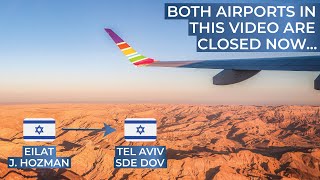 TRIPREPORT | Arkia (ECONOMY) | Eilat J. Hozman - Tel Aviv Sde Dov | Embraer 195