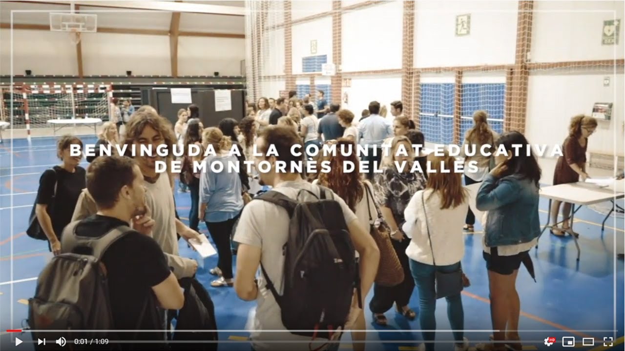 Benvinguda A La Comunitat Educativa De Montornès Del Vallès - Curs 2019 ...