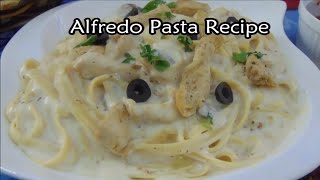 Alfredo pasta complete recipe | white sauce pasta banany ka asan tareeqa | creamy chicken pasta