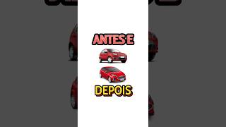 ANTES E DEPOIS #carros #fit #city #uno #astra