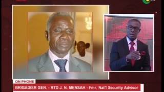 Brigadier General Rtd J. N. Mensah's advice on Gambia crises - 18/1/2017