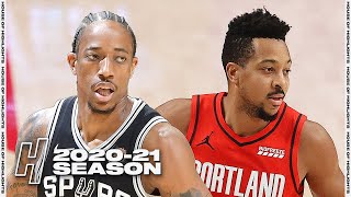 Portland Trail Blazers vs San Antonio Spurs - Full Game Highlights | April 16, 2021 | NBA Season