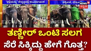 Operation Wild Elephant | ಹಾಸನದಲ್ಲಿ ಮತ್ತೊಂದು ಒಂಟಿಸಲಗ ಸೆರೆಹಿಡಿದ ಸಿಬ್ಬಂದಿ! | Hassan Forest