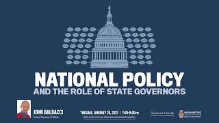 National Policy and the Role of State Governors