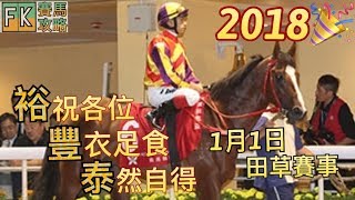 賽馬攻略FK (35): 2018 裕祝各位 豐衣足食 泰然自得