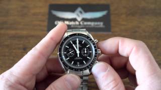 How To Set The Time and Date Omega Speedmaster Chronograph Automatic Watch