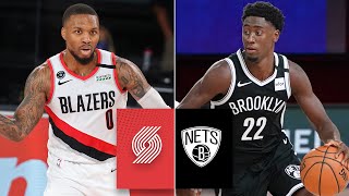 Portland Trail Blazers vs. Brooklyn Nets [FULL HIGHLIGHTS] | 2019-2020 NBA Highlights