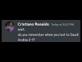 if Ronaldo and Messi meet on discord