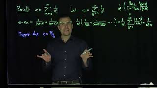 Euler s Number is Irrational