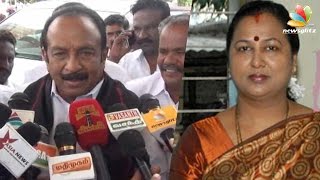 பிரேமலதா பேச்சுக்கு வைகோ பதில் | Vaiko responds to Premalatha's statement