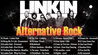 Linkin Park Songs 🎸 Alternative Rock 90s 2000s Hits ~ The Best Classic Rock Songs Of All Time