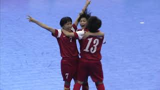 H/L  VIETNAM vs HONG KONG ㅣFutsal  Women's ㅣ Asian Indoor and Martial Arts Games - 2013.6.27