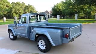 1982 Jeep J-10 4x4, sportside pick up, 360 V-8, automatic