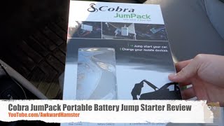 Cobra JumPack Portable Battery Jump Starter Review