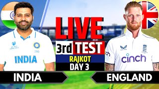 India vs England 3rd Test | India vs England Live | IND vs ENG Live Score & Commentary, Last 50 Over