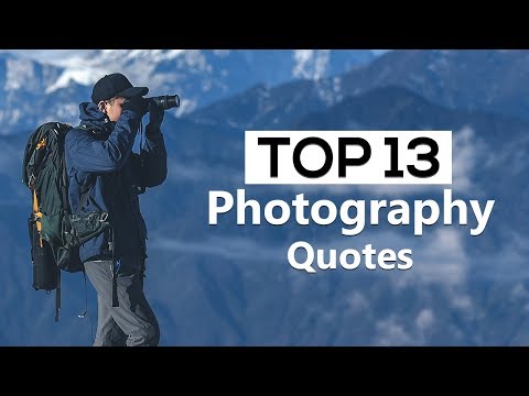 How does the quotation relate to the photo?