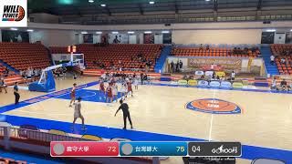 20231003 WILL POWER 永慶盃籃球邀請賽 12:30 義守大學 VS 台灣師大