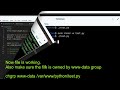 Execute Python file using PHP [2022]