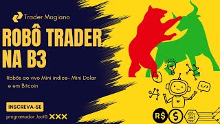 ROBÔS OPERANDO NO MINI ÍNDICE e MINI DOLAR E BITCOIN  31/01/25