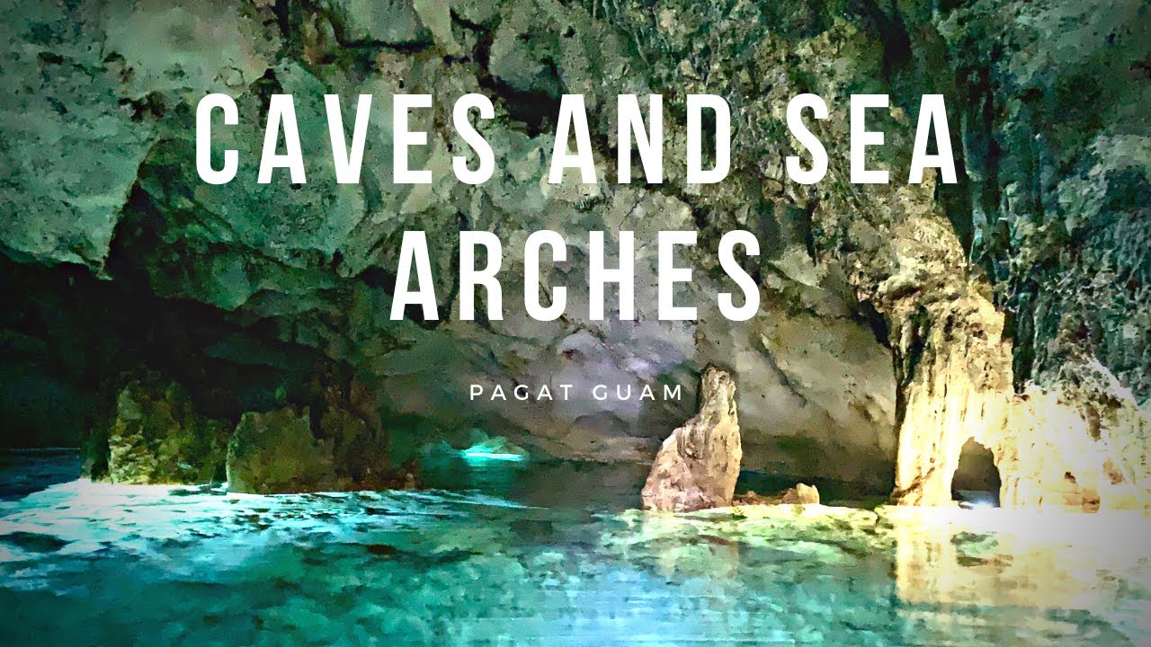 Pagat Cave: Guam's Eerie Ancient Caves And Natural Sea Arch In 4k - YouTube