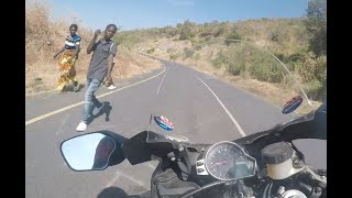 Feira Ride- Luangwa Bridge to Feira route (Honda CBR1000RR)