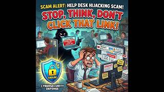 Scam Alert Help Desk Hijacking Scam