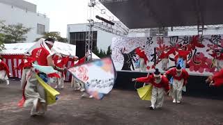 備後ばらバラよさこい踊り隊　よさこい　　福山平成大学　御幸祭　よさこい　「備後ばらバラよさこい踊り隊　10月27日　御幸祭」      広島県福山市