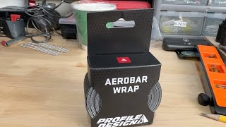 Applying the Profile Design Aerobar Wrap on Tririg Alpha cockpit