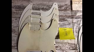 1957 1950's PRE CBS Fender Tele  Pickguard  Info On How To Spot If Real @ EddieVegas.com