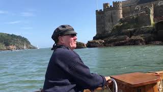 Dartmouth Castle \u0026 Kingswear Castle. #paddlesteamer #dartmouthcastle