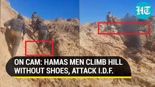 Hamas Video Of Barefoot Fighters With Rocket Launchers, Machine Guns Attacking Israel Army in Gaza