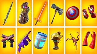 Evolution of *ALL* Fortnite MYTHIC Weapons & Items! (Chapter 1 - Chapter 3)